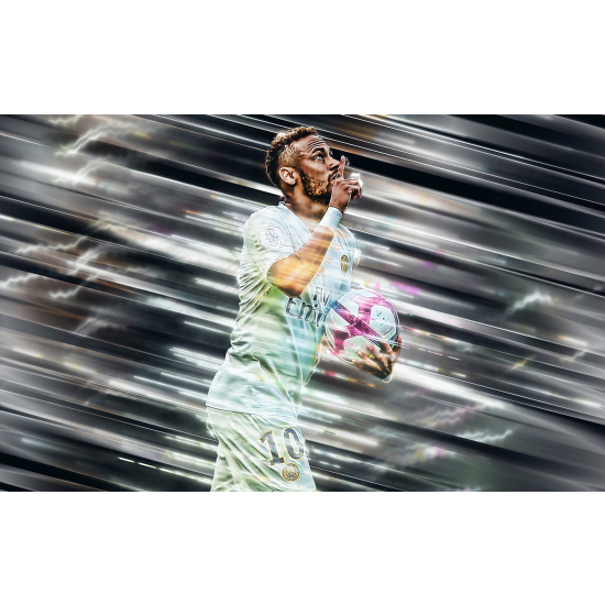 Panoramic Wallpaper - Wall Mural Football - Soccer Player