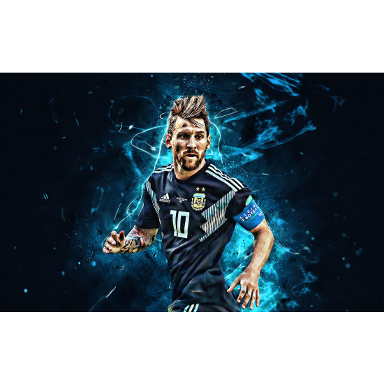 Panoramic Wallpaper - Wall Mural Football - Soccer Player