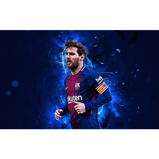 Panoramic Wallpaper - Wall Mural Football - Soccer Player