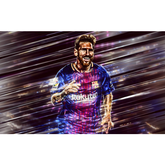 Panoramic Wallpaper - Wall Mural Football - Soccer Player