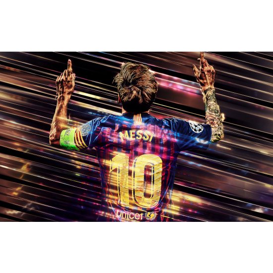 Panoramic Wallpaper - Wall Mural Football - Soccer Player