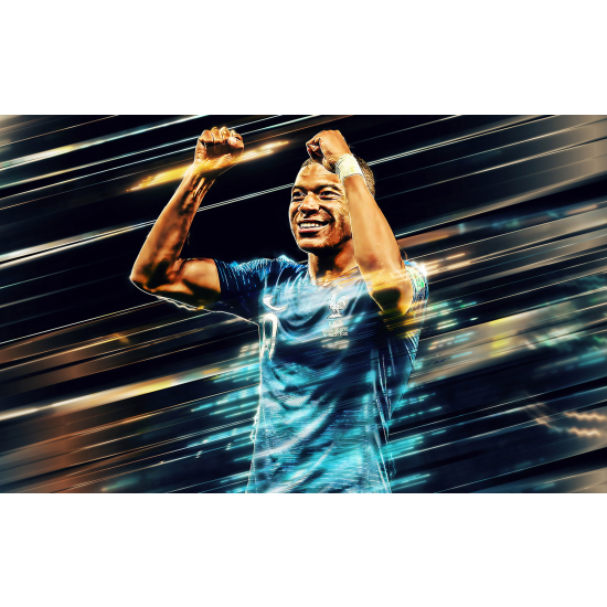 Panoramic Wallpaper - Wall Mural Football - Soccer Player