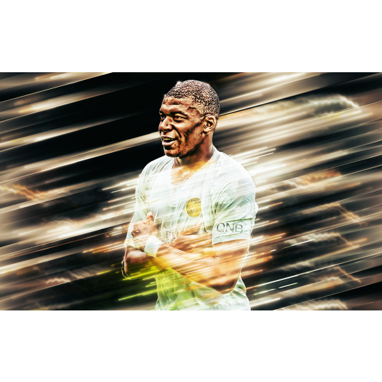 Panoramic Wallpaper - Wall Mural Football - Soccer Player