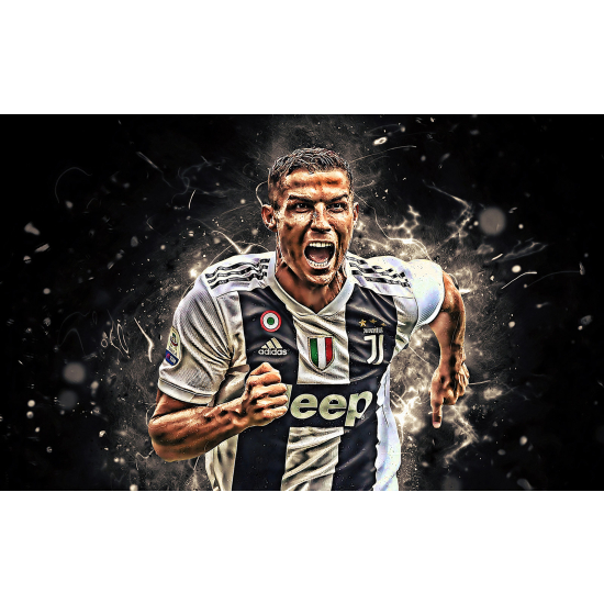 Panoramic Wallpaper - Wall Mural Football - Soccer Player