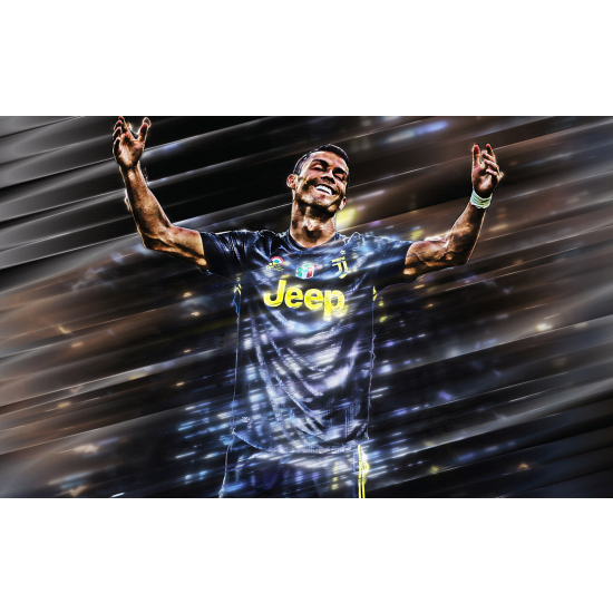 Panoramic Wallpaper - Wall Mural Football - Soccer Player