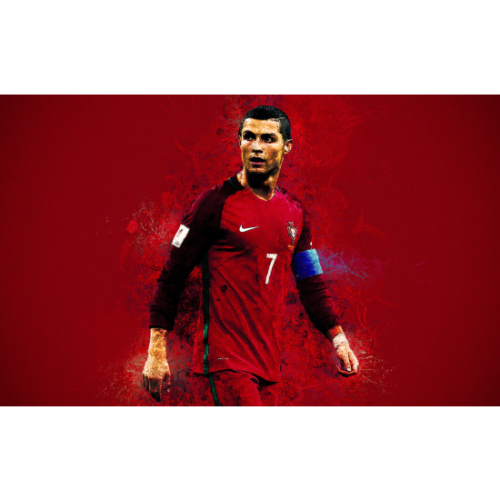 Panoramic Wallpaper - Wall Mural Football - Soccer Player