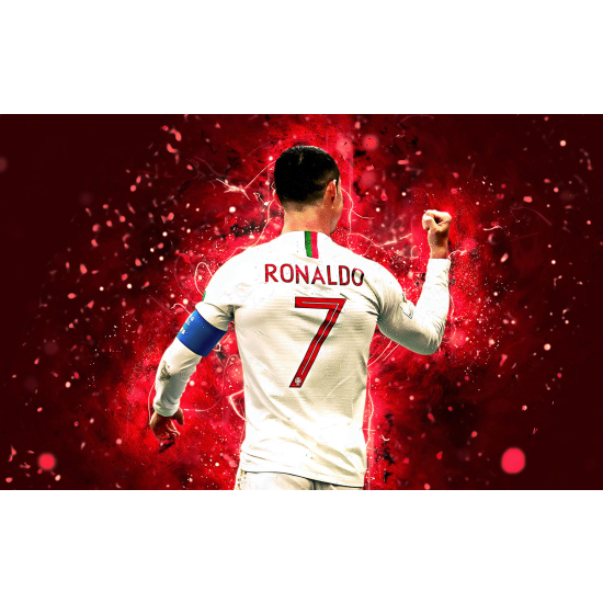 Panoramic Wallpaper - Wall Mural Football - Soccer Player