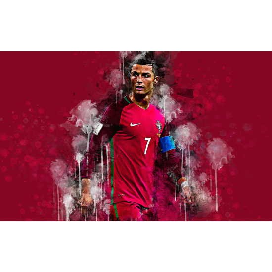 Panoramic Wallpaper - Wall Mural Football - Soccer Player