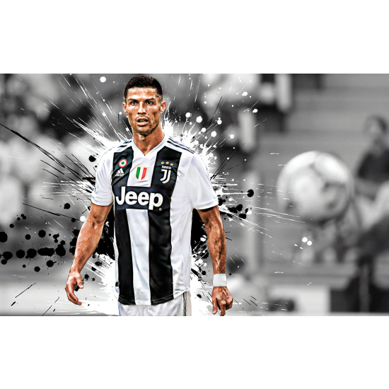 Panoramic Wallpaper - Wall Mural Football - Soccer Player