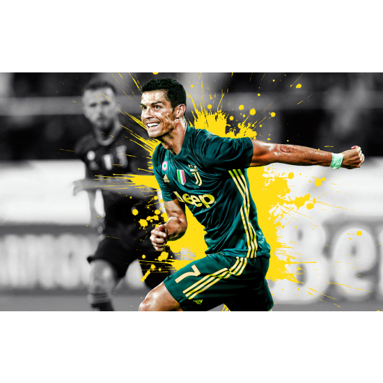 Panoramic Wallpaper - Wall Mural Football - Soccer Player