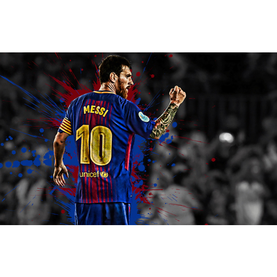 Panoramic Wallpaper - Wall Mural Football - Soccer Player