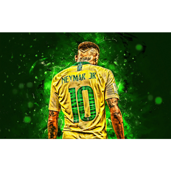 Panoramic Wallpaper - Wall Mural Football - Soccer Player