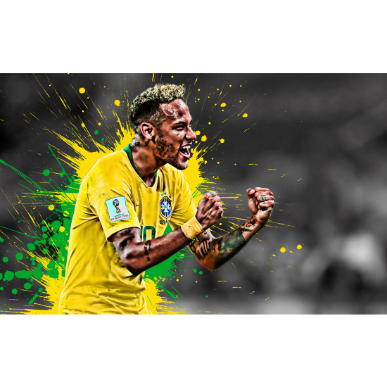 Panoramic Wallpaper - Wall Mural Football - Soccer Player