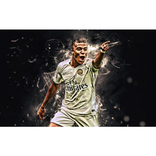 Panoramic Wallpaper - Wall Mural Football - Soccer Player