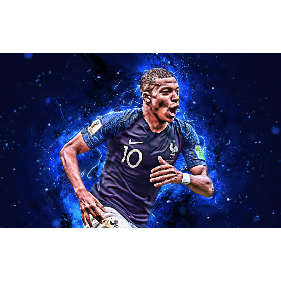 Panoramic Wallpaper - Wall Mural Football - Soccer Player