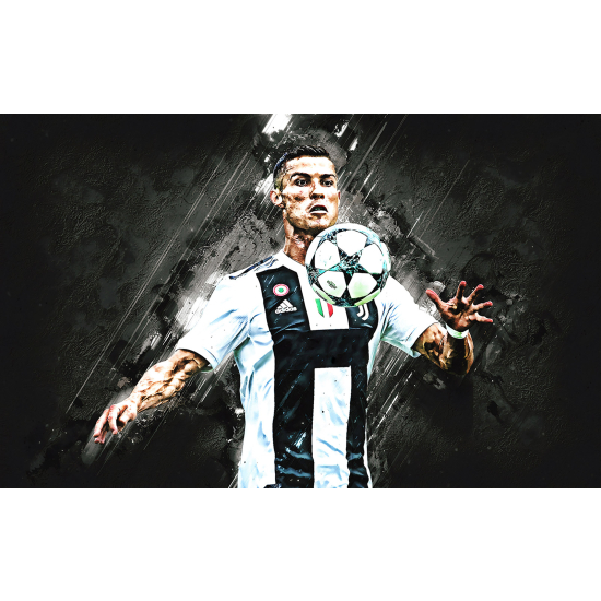 Panoramic Wallpaper - Wall Mural Football - Soccer Player