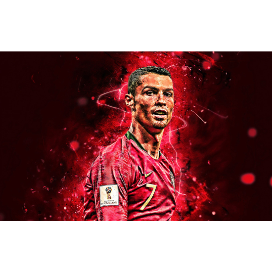 Panoramic Wallpaper - Wall Mural Football - Soccer Player