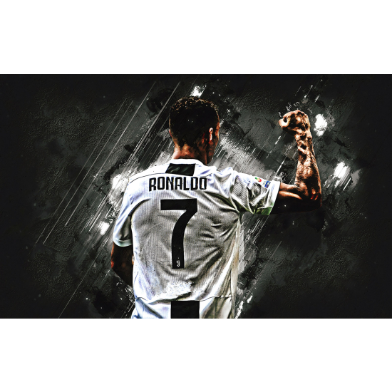 Panoramic Wallpaper - Wall Mural Football - Soccer Player