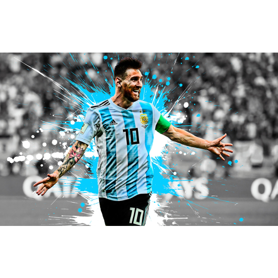 Panoramic Wallpaper - Wall Mural Football - Soccer Player