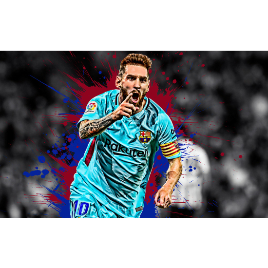 Panoramic Wallpaper - Wall Mural Football - Soccer Player