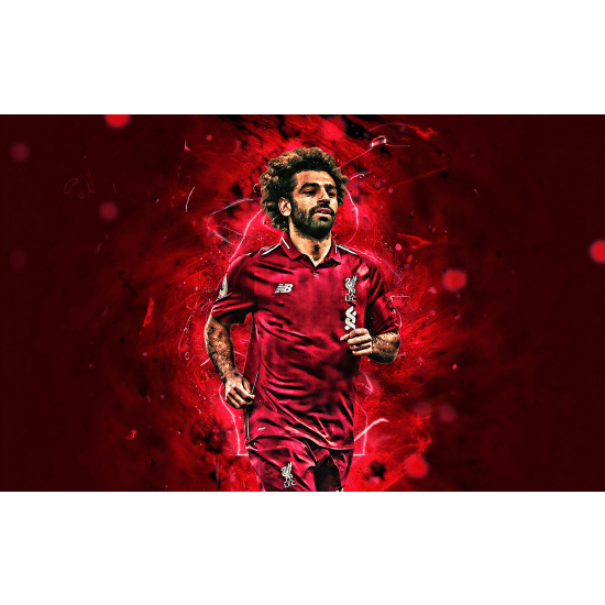 Panoramic Wallpaper - Wall Mural Football - Soccer Player