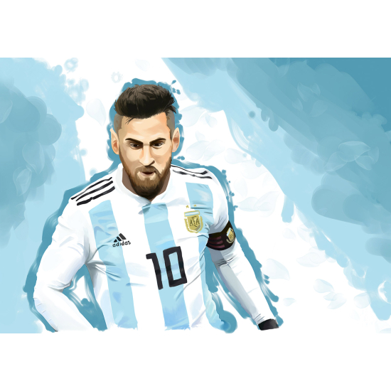 Panoramic Wallpaper - Wall Mural Football - Soccer Player