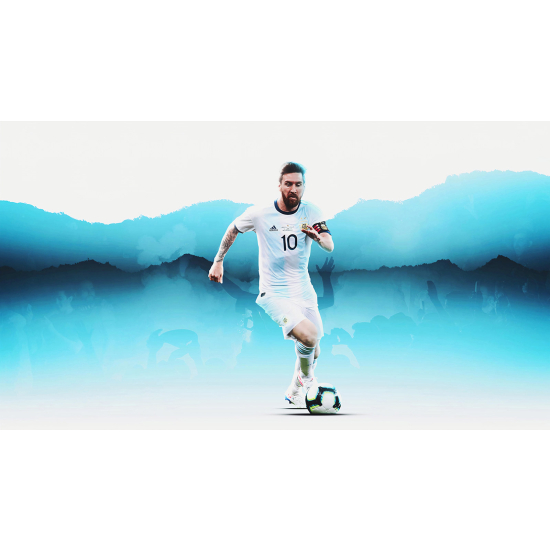 Panoramic Wallpaper - Wall Mural Football - Soccer Player