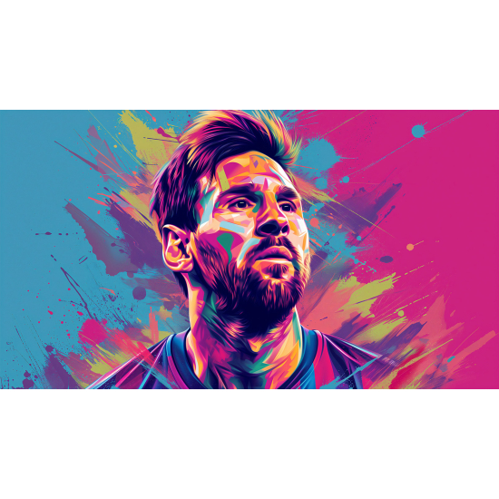 Panoramic Wallpaper - Wall Mural Football - Soccer Player