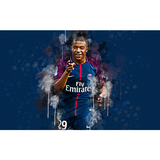 Panoramic Wallpaper - Wall Mural Football - Soccer Player