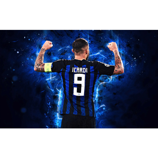 Panoramic Wallpaper - Wall Mural Football - Soccer Player