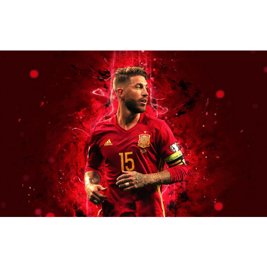 Panoramic Wallpaper - Wall Mural Football - Soccer Player