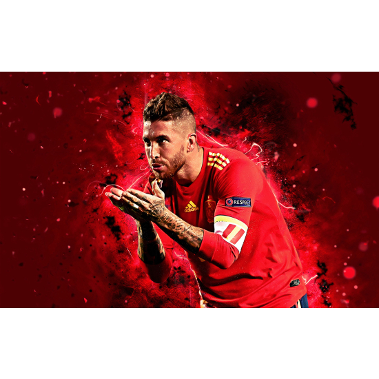 Panoramic Wallpaper - Wall Mural Football - Soccer Player