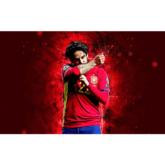 Panoramic Wallpaper - Wall Mural Football - Soccer Player