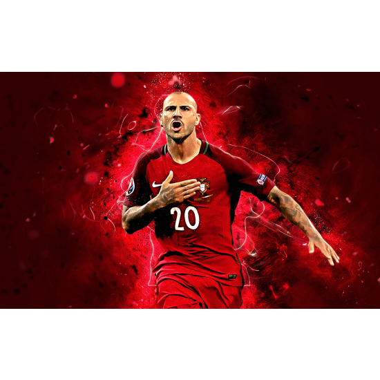 Panoramic Wallpaper - Wall Mural Football - Soccer Player