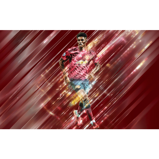 Panoramic Wallpaper - Wall Mural Football - Soccer Player