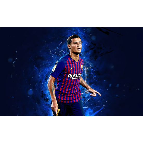 Panoramic Wallpaper - Wall Mural Football - Soccer Player