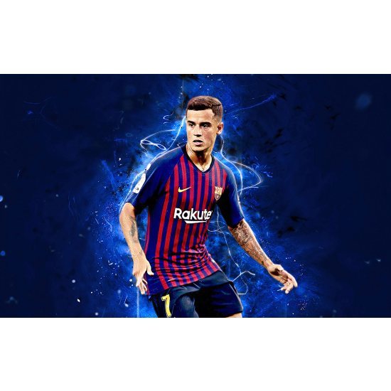 Panoramic Wallpaper - Wall Mural Football - Soccer Player