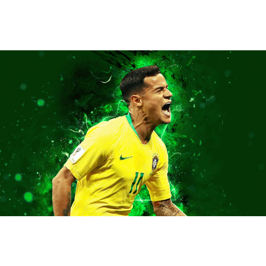 Panoramic Wallpaper - Wall Mural Football - Soccer Player