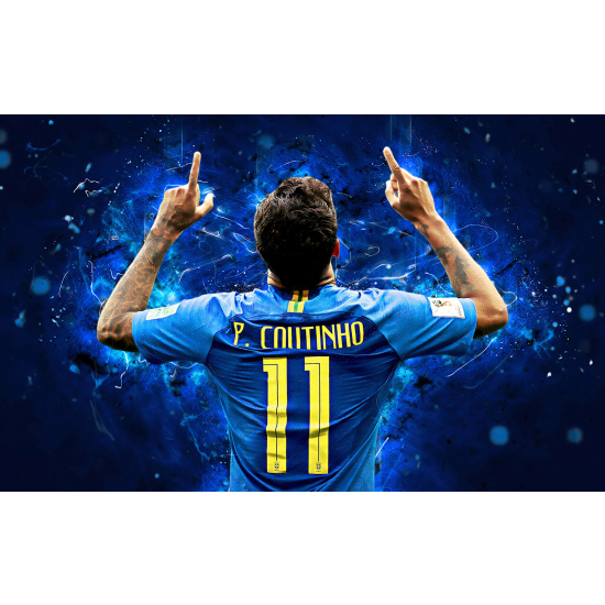 Panoramic Wallpaper - Wall Mural Football - Soccer Player