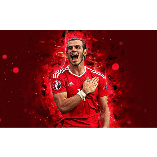 Panoramic Wallpaper - Wall Mural Football - Soccer Player