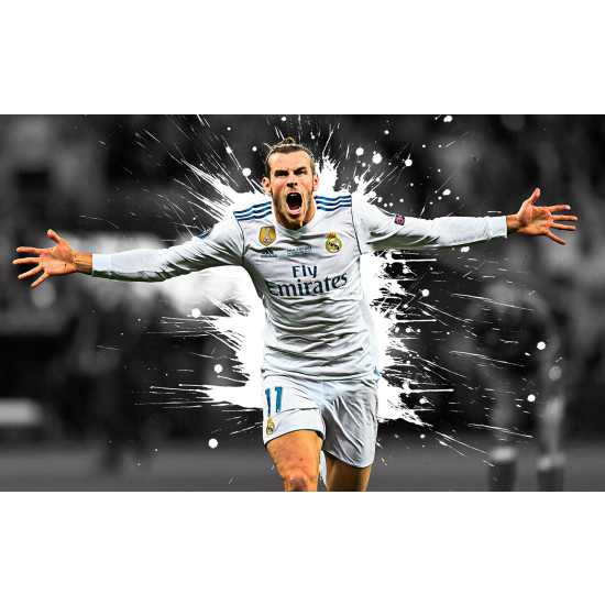 Panoramic Wallpaper - Wall Mural Football - Soccer Player