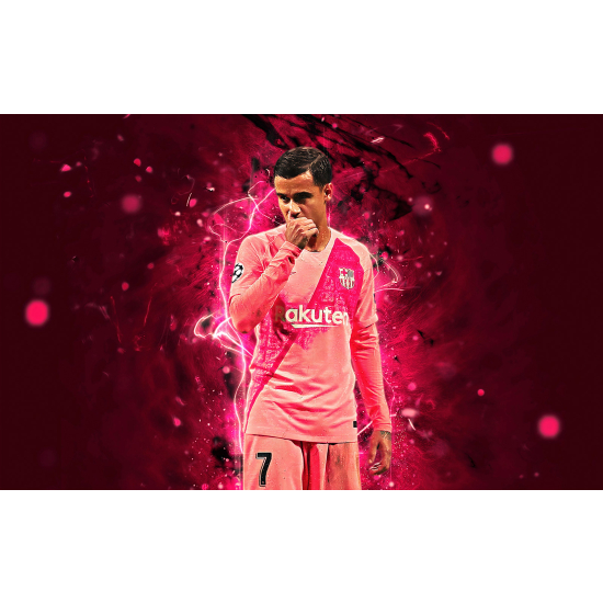 Panoramic Wallpaper - Wall Mural Football - Soccer Player