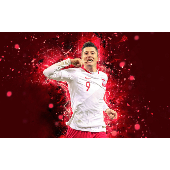 Panoramic Wallpaper - Wall Mural Football - Soccer Player