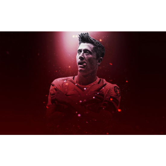 Panoramic Wallpaper - Wall Mural Football - Soccer Player