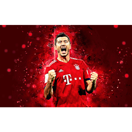 Panoramic Wallpaper - Wall Mural Football - Soccer Player