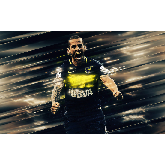 Panoramic Wallpaper - Wall Mural Football - Soccer Player