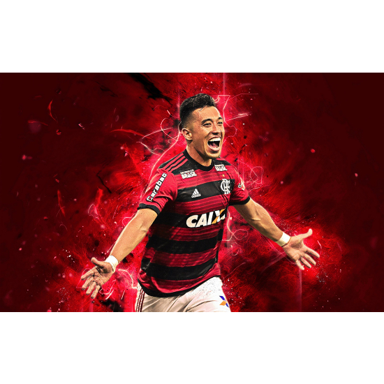 Panoramic Wallpaper - Wall Mural Football - Soccer Player