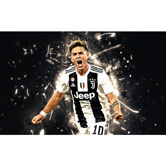 Panoramic Wallpaper - Wall Mural Football - Soccer Player