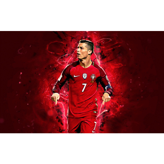 Panoramic Wallpaper - Wall Mural Football - Soccer Player