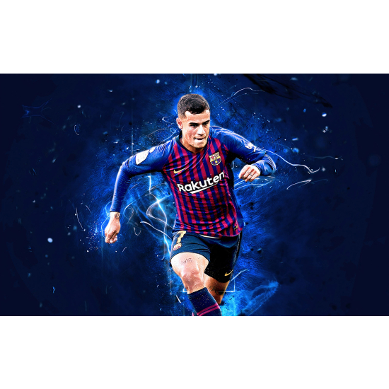 Panoramic Wallpaper - Wall Mural Football - Soccer Player